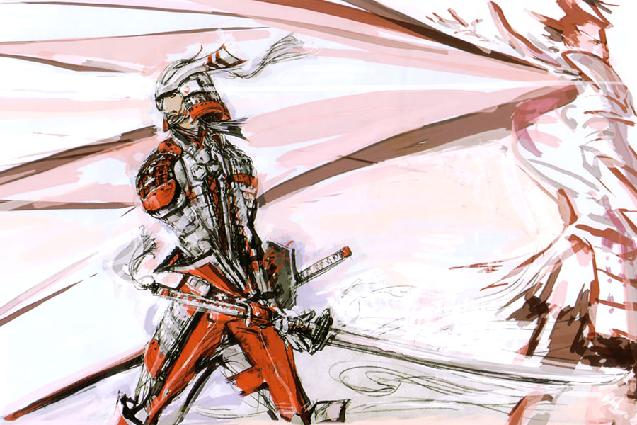 Azai Nagamasa Art from Sengoku Basara 2