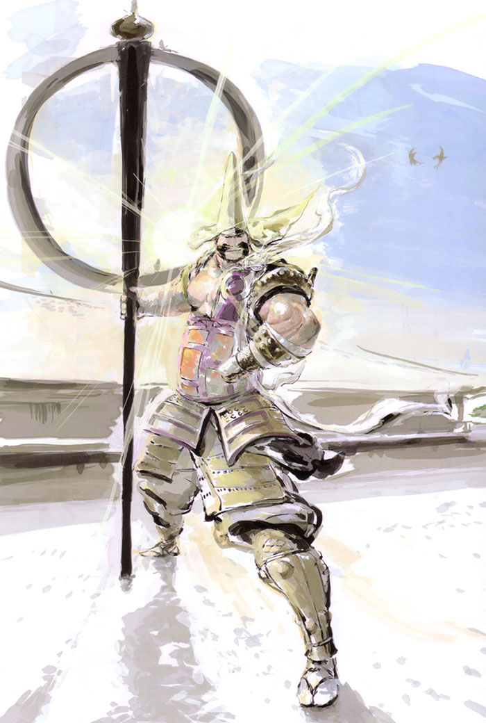 Honganji Kennyo Art from Sengoku Basara 2
