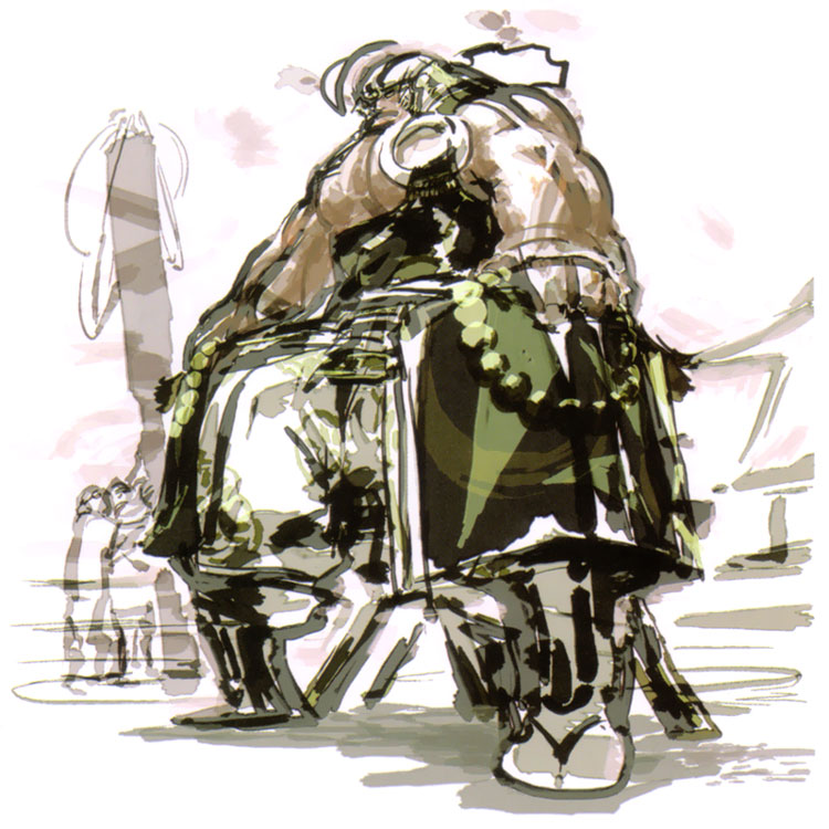 Honganji Kennyo Art from Sengoku Basara 2