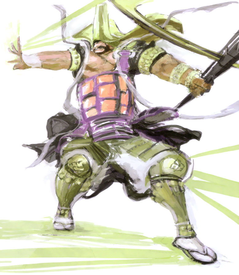 Honganji Kennyo Art from Sengoku Basara 2