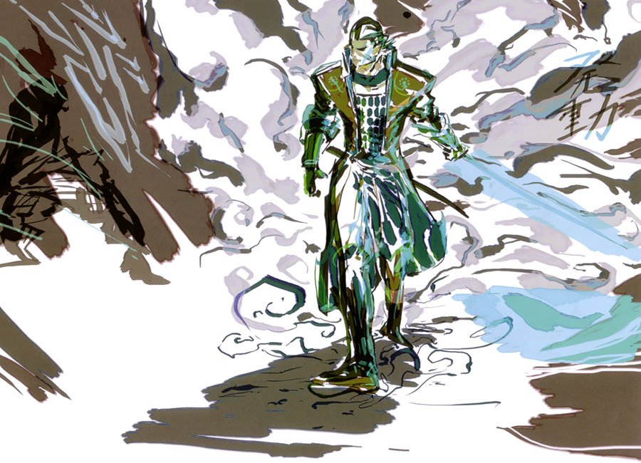 Katakura Kojuuro Art from Sengoku Basara 2