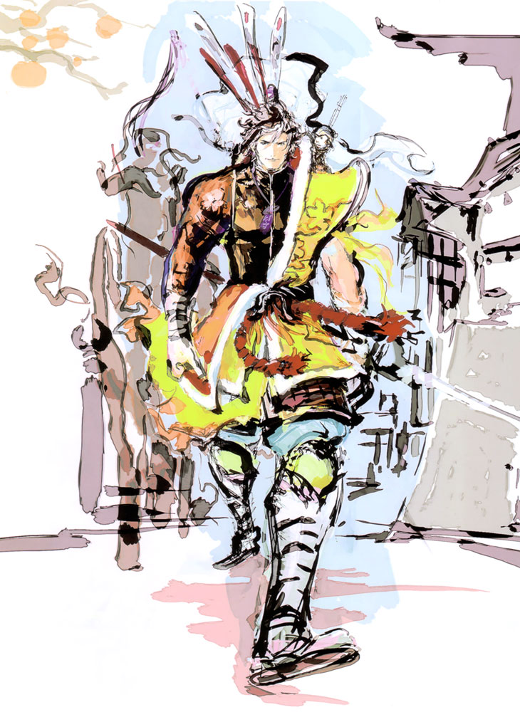 Maeda Keiji Art from Sengoku Basara 2