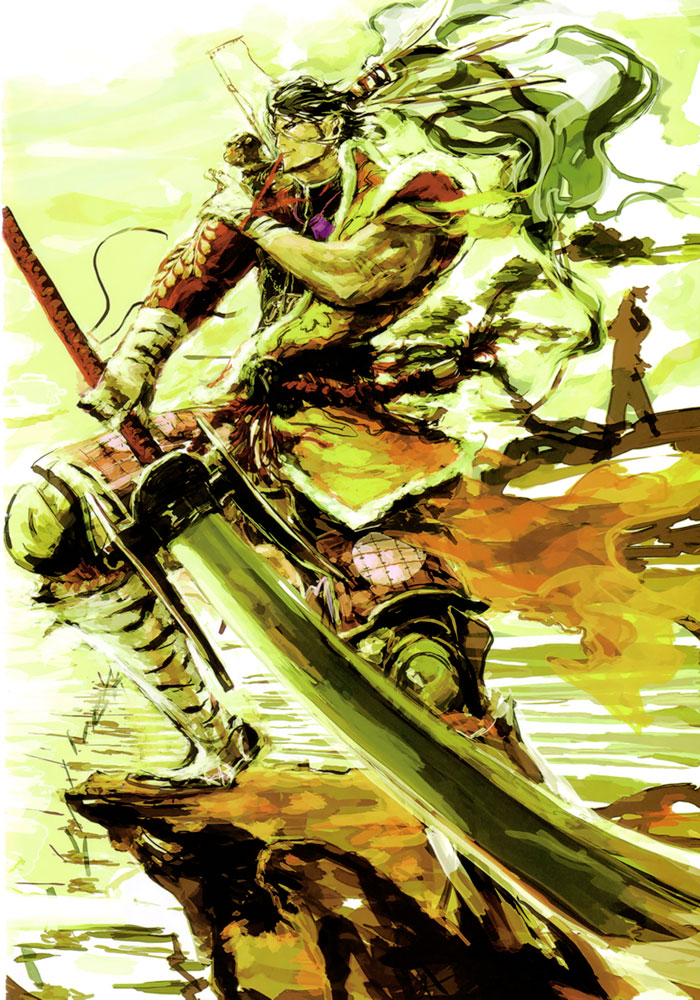 Maeda Keiji Art from Sengoku Basara 2