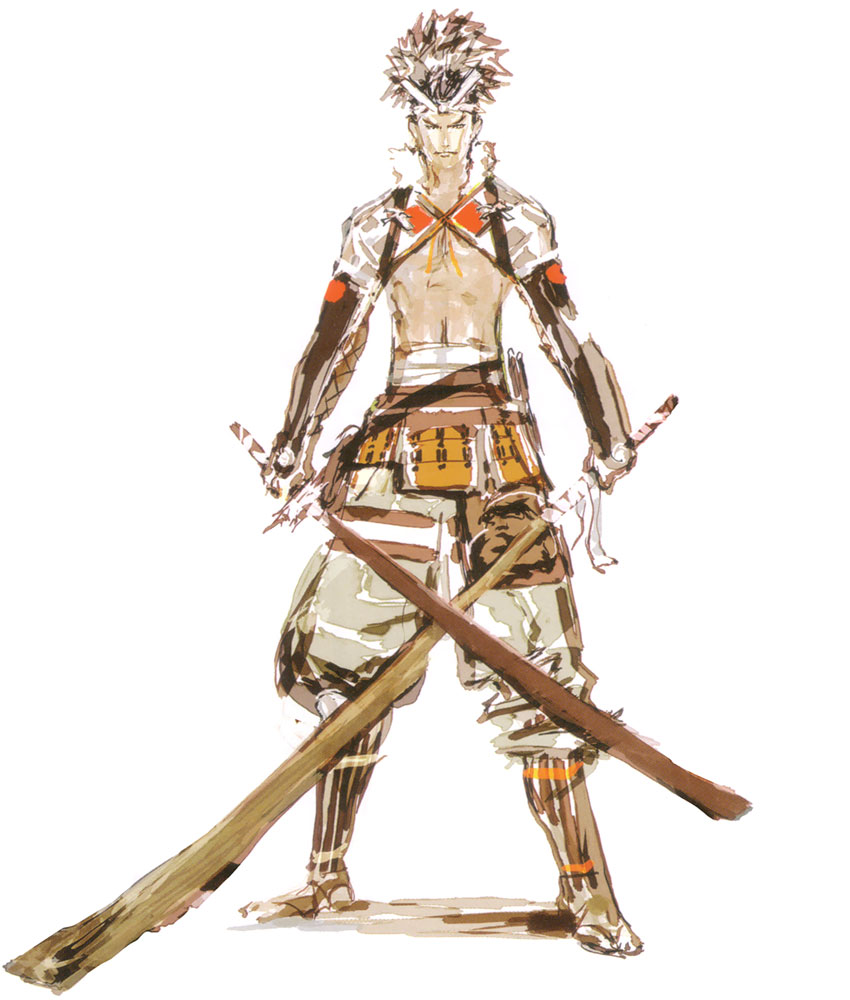 Miyamoto Musashi Art from Sengoku Basara 2