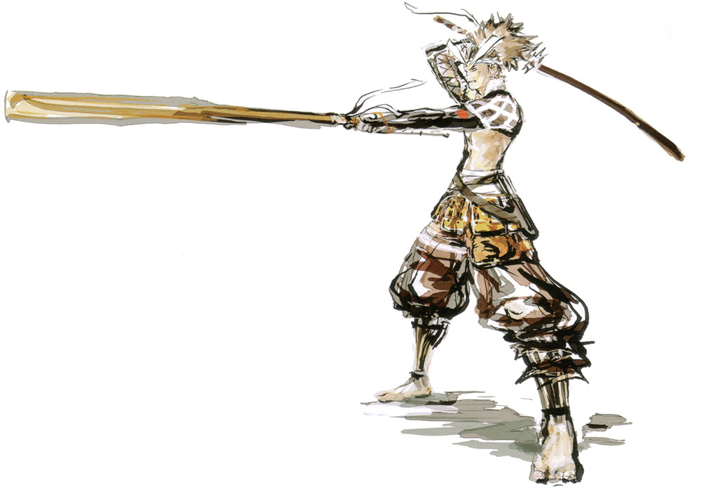 Miyamoto Musashi Art from Sengoku Basara 2