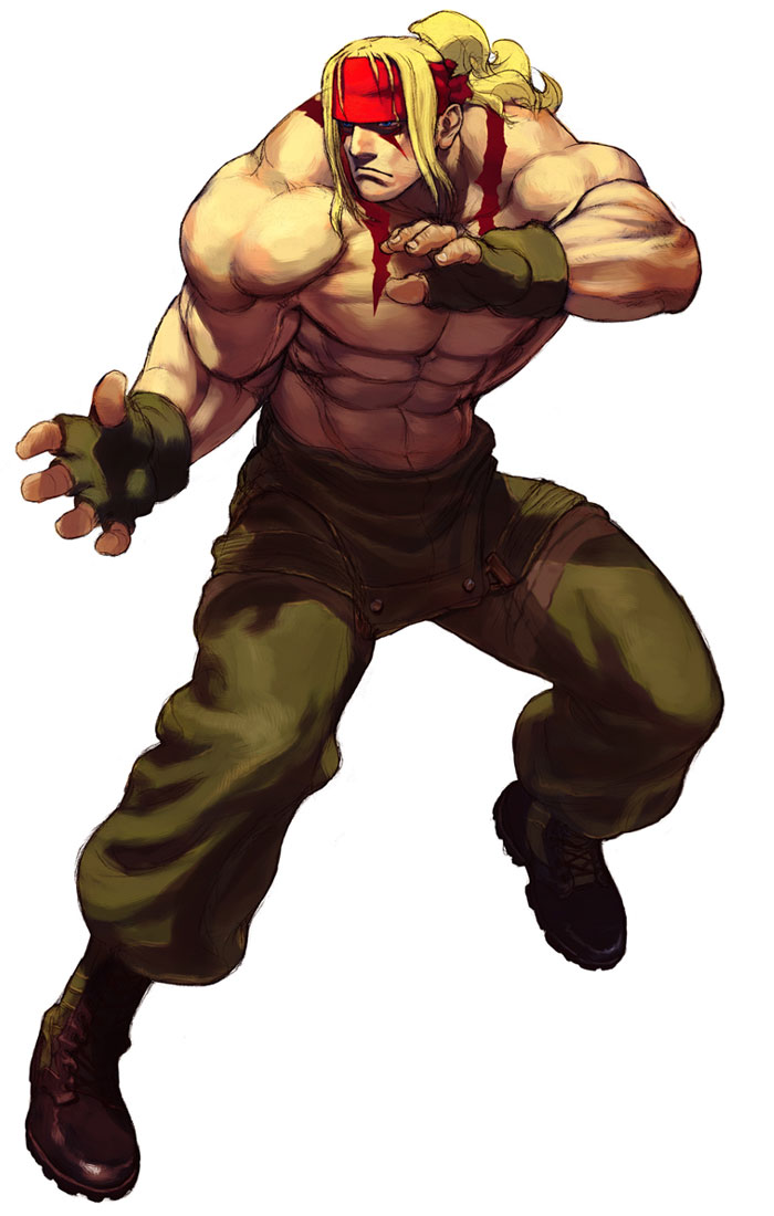 Alex Art from Street Fighter III: 3rd Strike