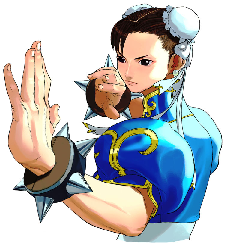 Chun-Li Portrait Art from Street Fighter III: 3rd Strike
