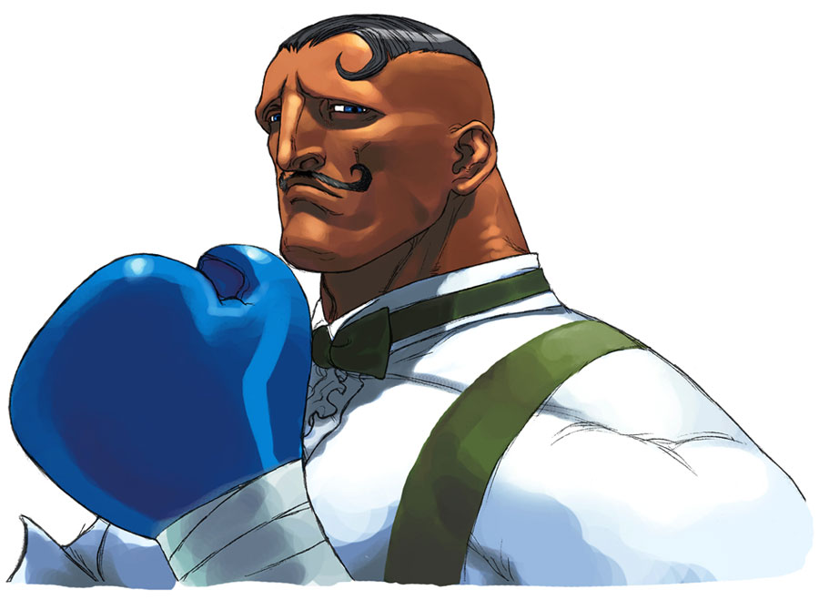 Dudley Portrait Art from Street Fighter III: 3rd Strike
