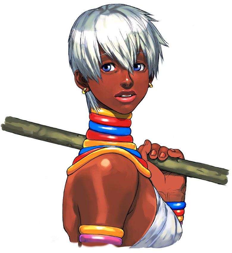 Elena Portrait Art from Street Fighter III: 3rd Strike