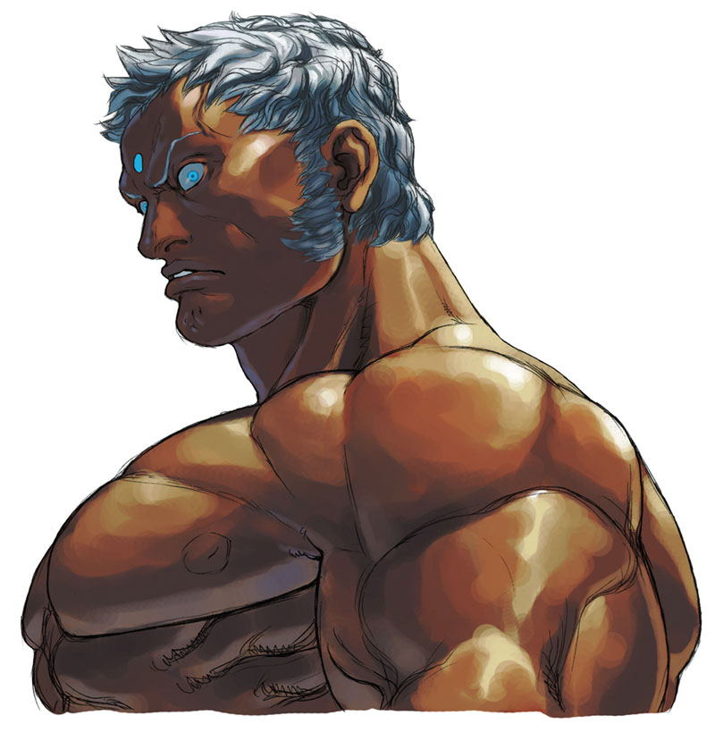 Urien Portrait Art from Street Fighter III: 3rd Strike