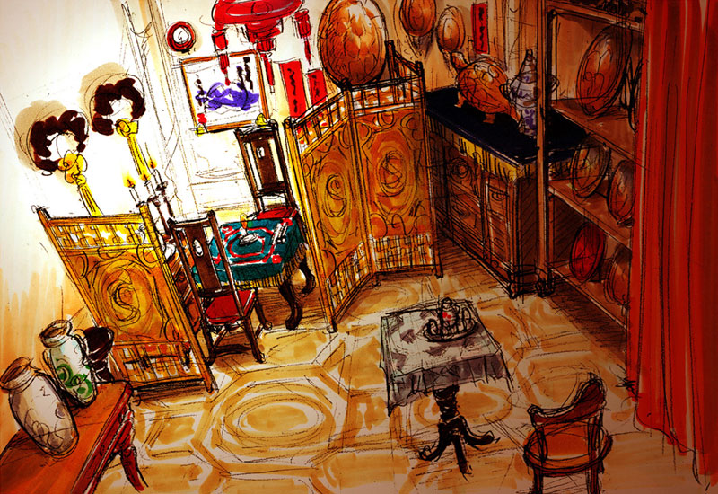 Environment Art from Shenmue 2