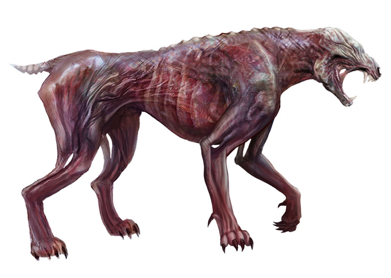 Feral Art from Silent Hill Homecoming