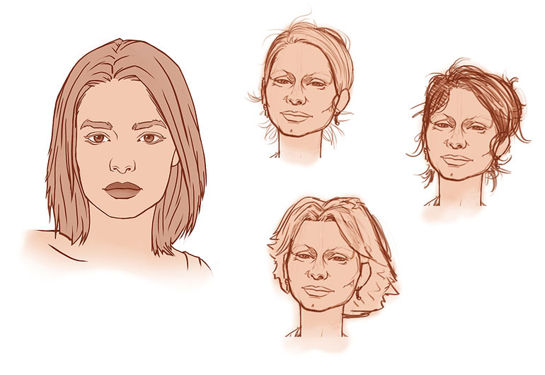 Holloway Face Concept Art from Silent Hill Homecoming
