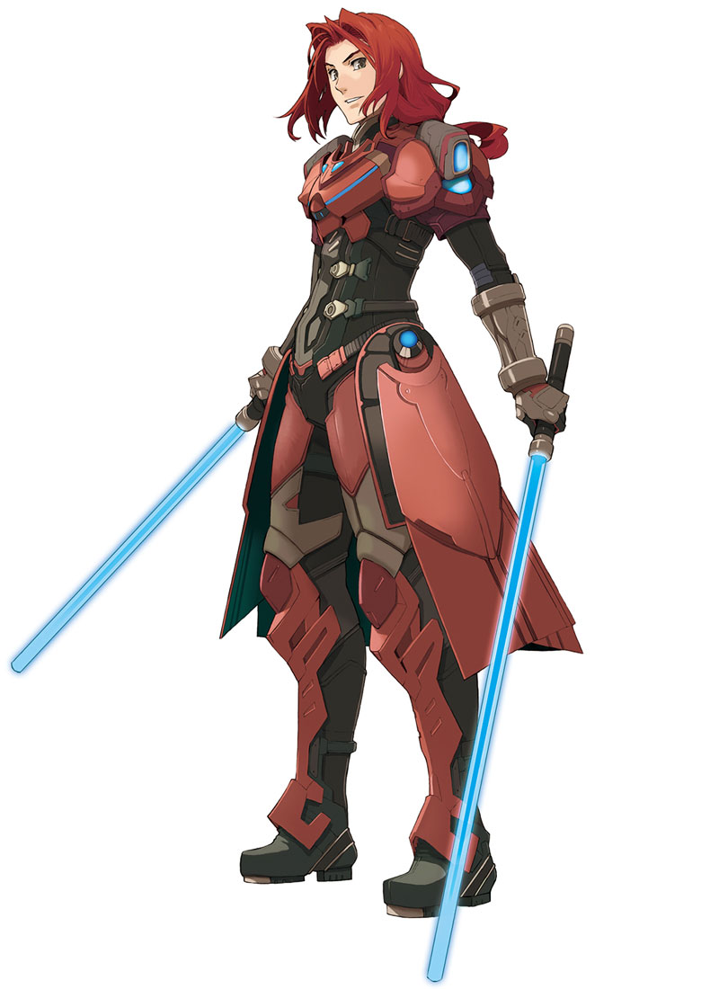 Crowe F. Almedio Art from Star Ocean: The Last Hope