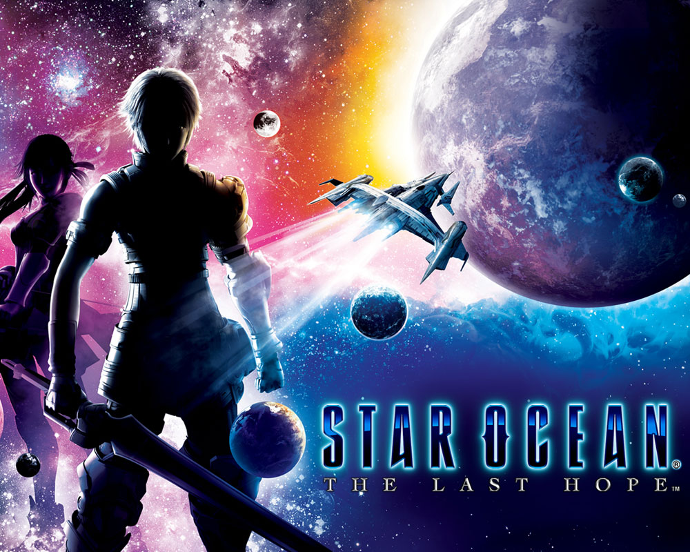 Edge & Reimi Art from Star Ocean: The Last Hope