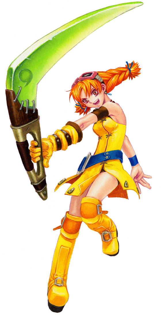 Aika Art from Skies of Arcadia