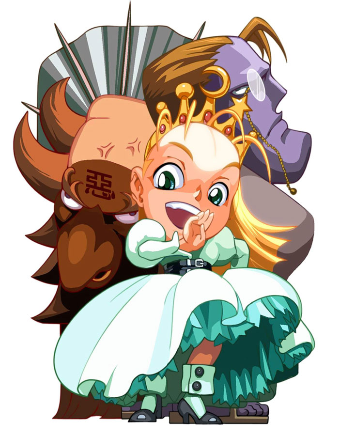 Devilot Alt Color Art from Super Puzzle Fighter II Turbo HD Remix