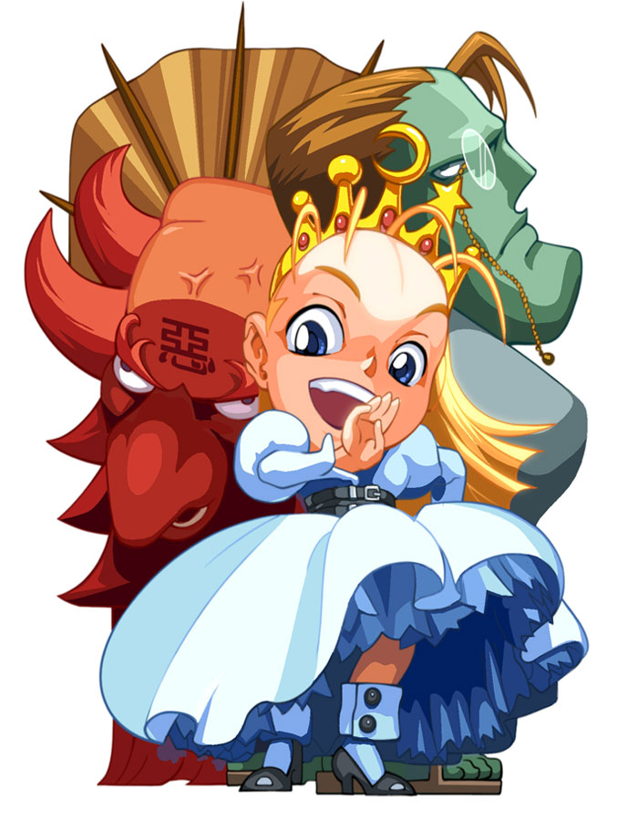 Devilot Art from Super Puzzle Fighter II Turbo HD Remix