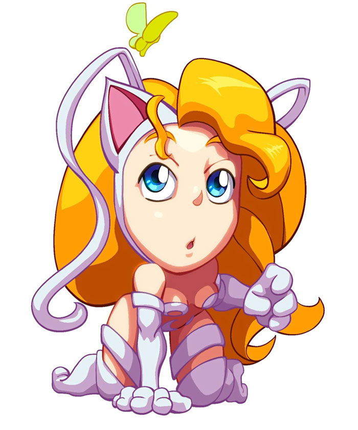 Felicia Alt Color Art from Super Puzzle Fighter II Turbo HD Remix