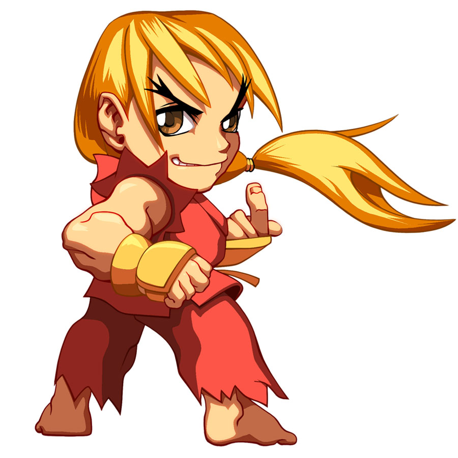 Ken Art from Super Puzzle Fighter II Turbo HD Remix