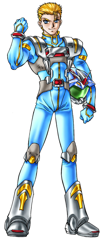 Brooklyn Luckfield Art from Super Robot Wars: Original Generation
