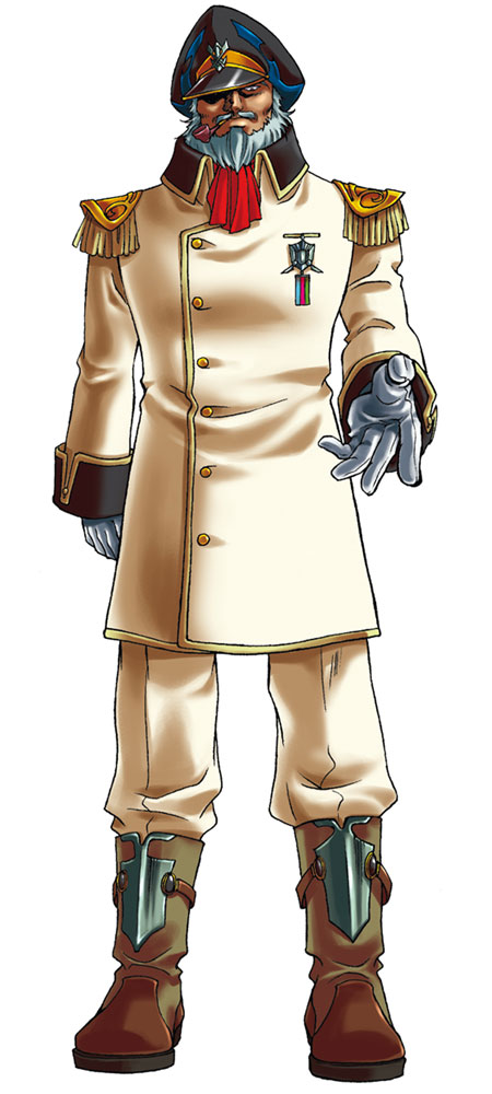 Daitetsu Minase Art from Super Robot Wars: Original Generation