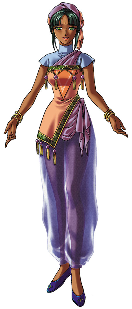 Radha Bairaban Art from Super Robot Wars: Original Generation