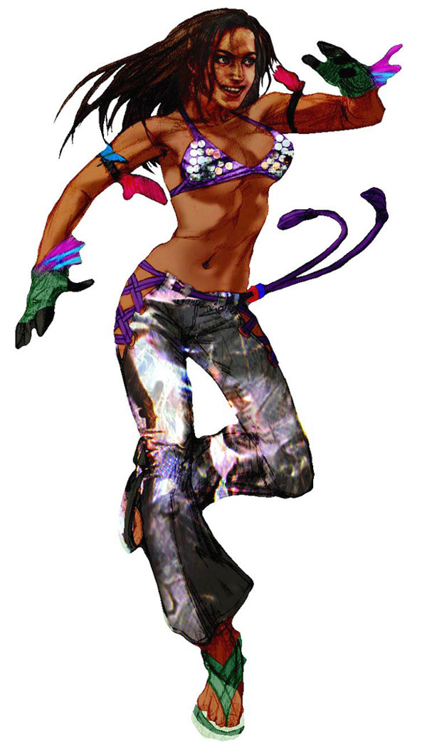 Christie Monteiro Concept Art from Tekken 4