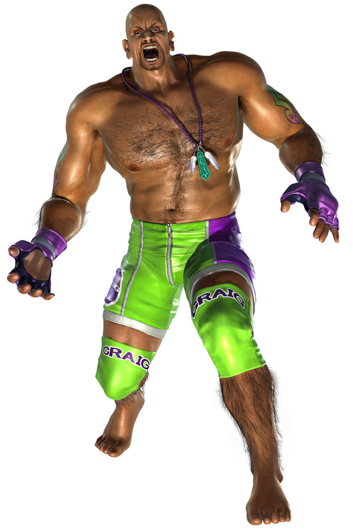 Craig Marduk Art from Tekken 4