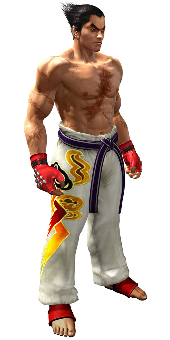 Kazuya Mishima Art from Tekken 4
