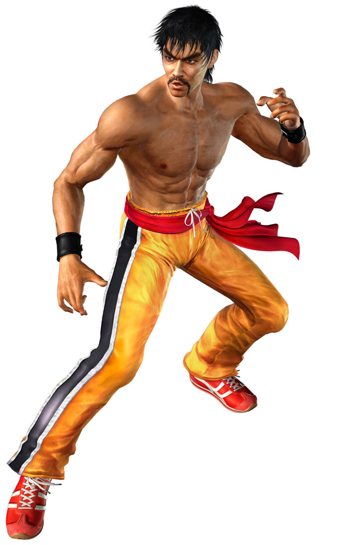 Marshall Law Art from Tekken 4