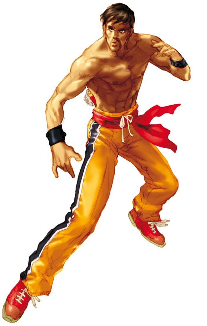 Marshall Law Concept Art from Tekken 4