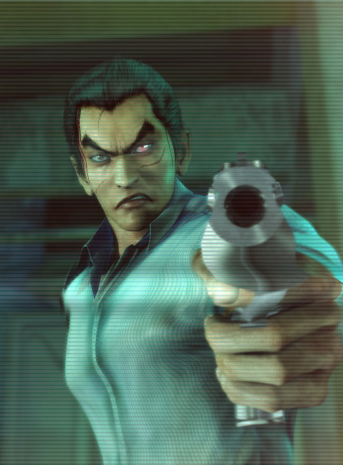 Kazuya Art from Tekken 4