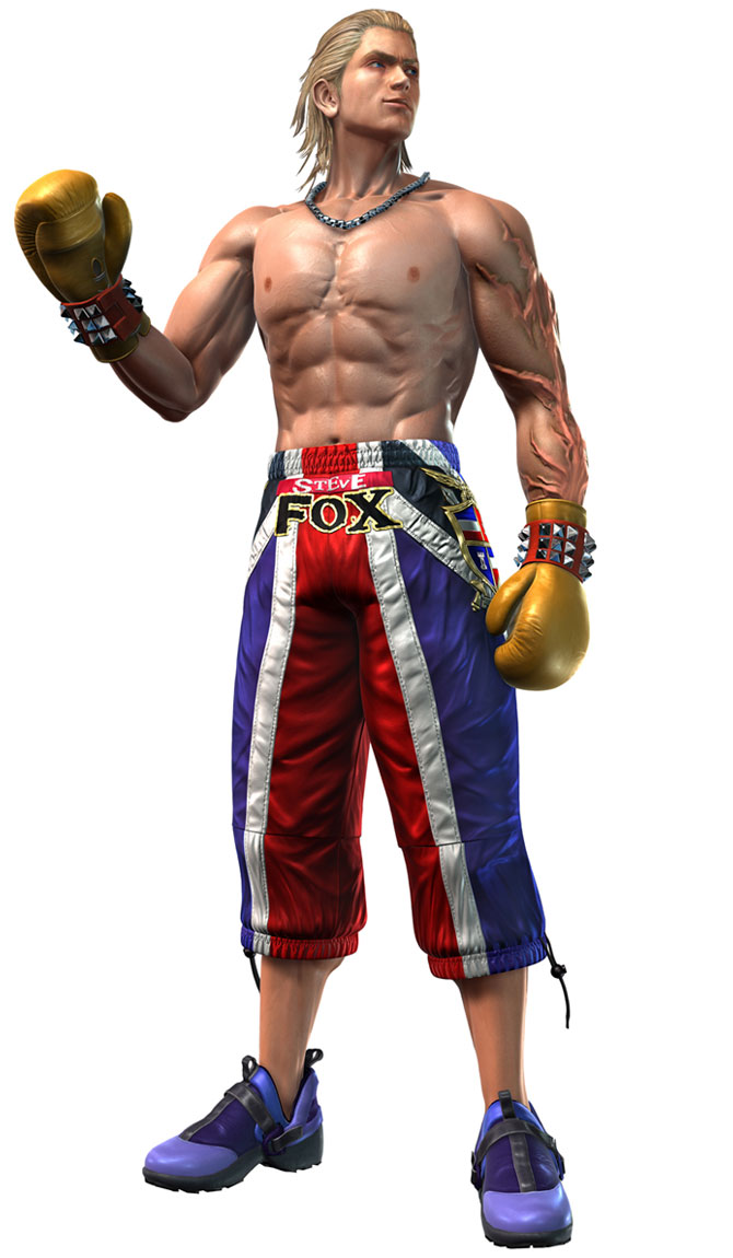 Steve Fox Art from Tekken 4