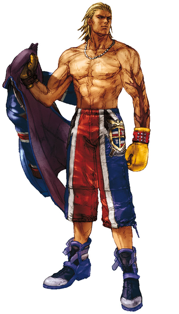 Steve Fox Concept Art from Tekken 4