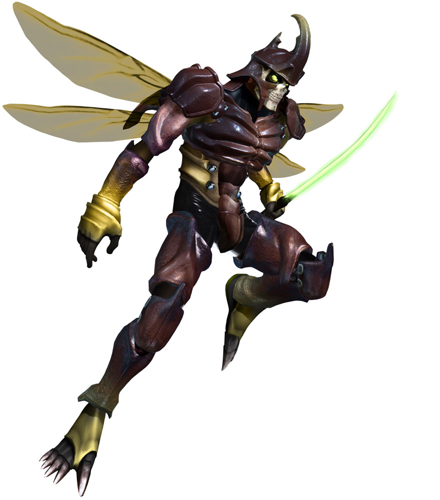 Yoshimitsu Art from Tekken 4