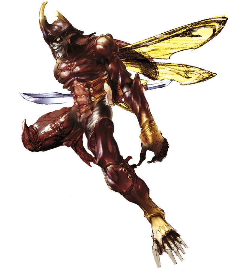 Yoshimitsu Concept Art from Tekken 4