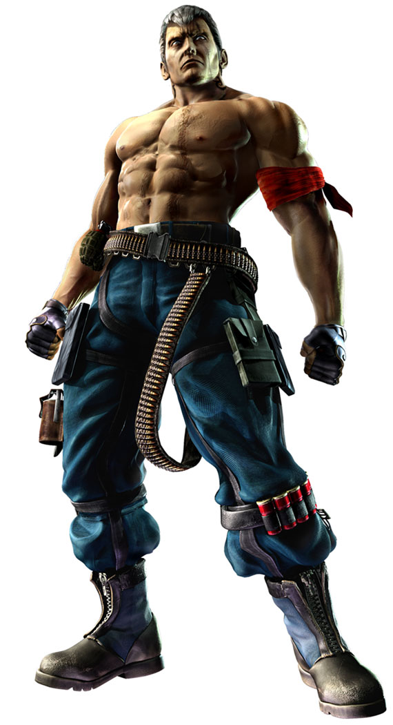 Bryan Fury Art from Tekken 6