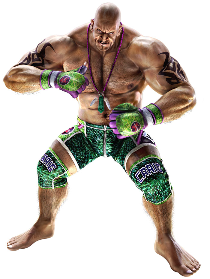 Craig Marduk Art from Tekken 6