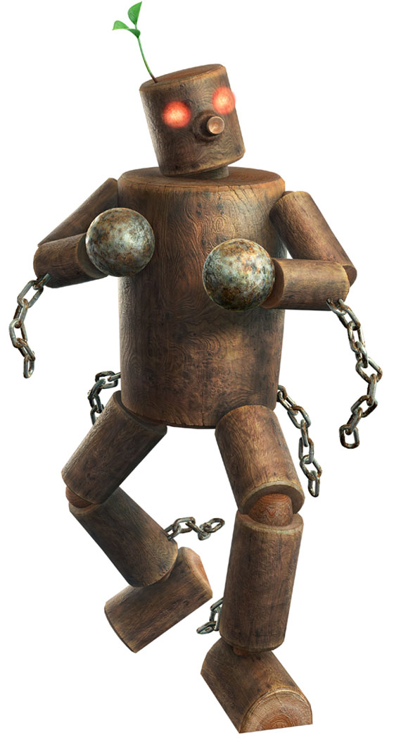 Mokujin Art from Tekken 6
