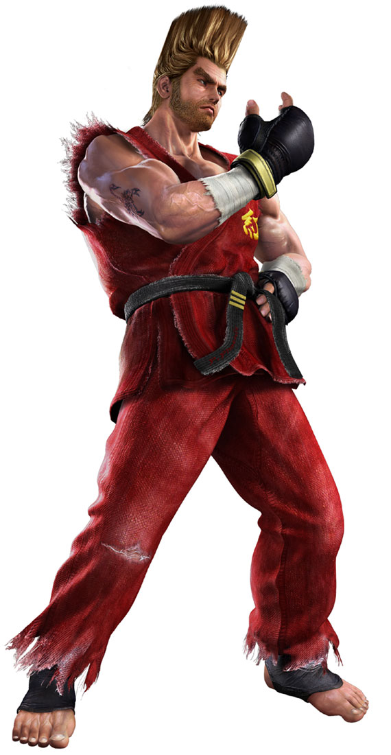Paul Phoenix Art from Tekken 6