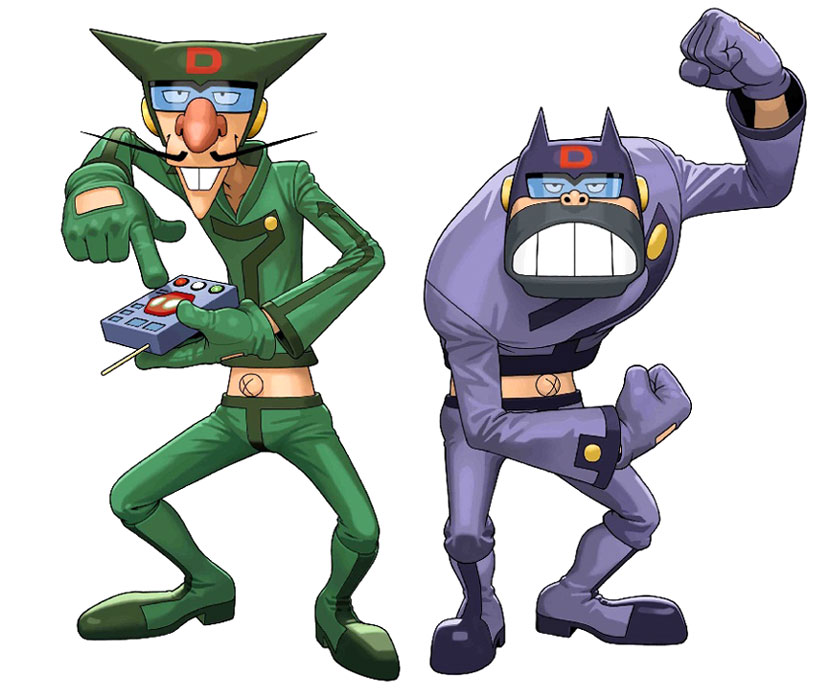 Boyacky & Tonzra Art from Tatsunoko vs. Capcom: Ultimate All-Stars