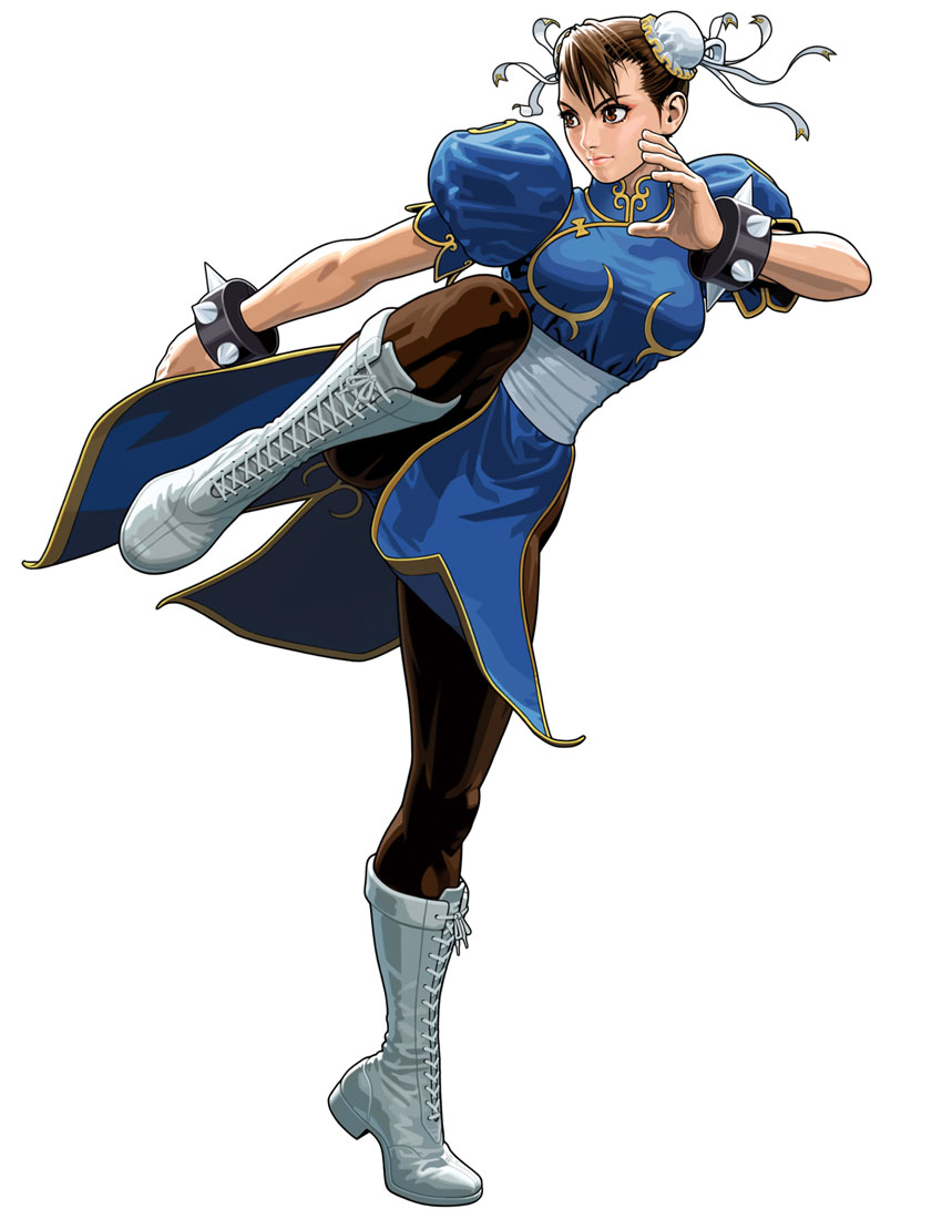 Chun-Li Art from Tatsunoko vs. Capcom: Ultimate All-Stars