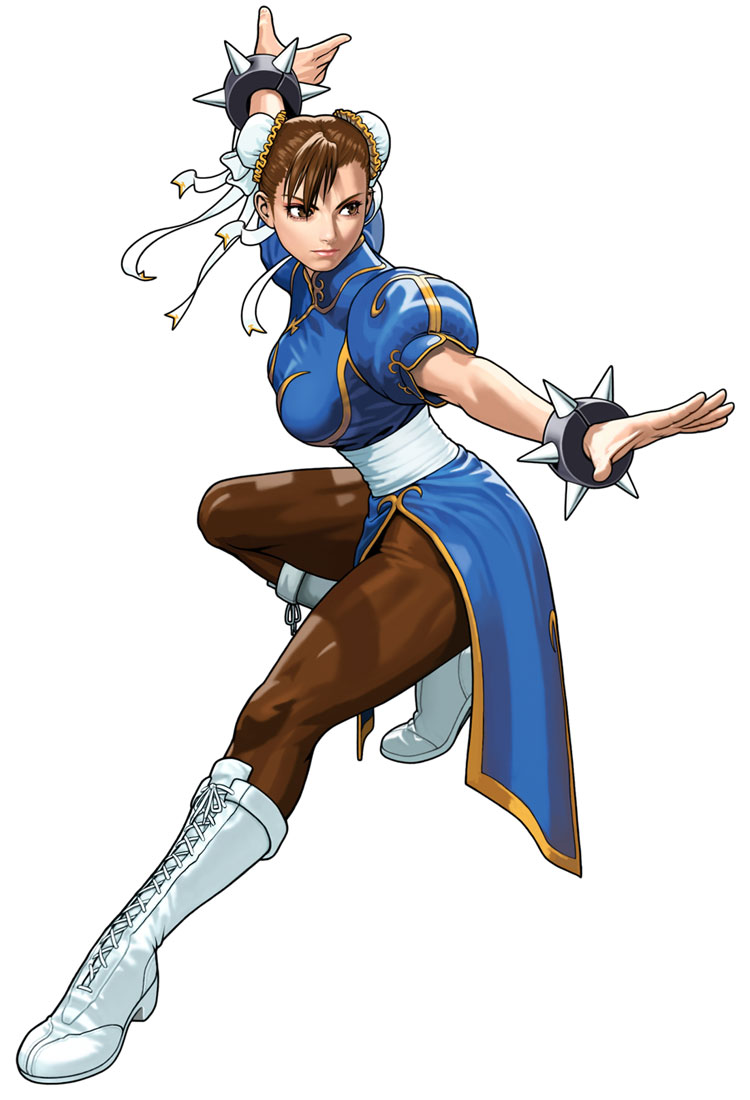 Chun-Li Art from Tatsunoko vs. Capcom: Ultimate All-Stars
