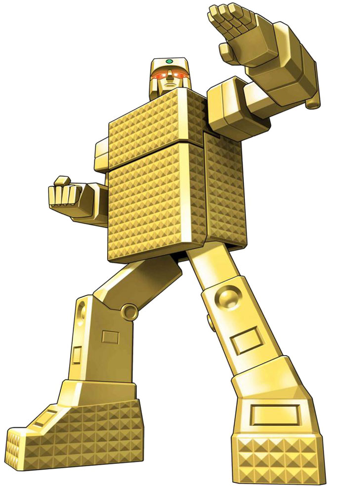 Gold Lightan Art from Tatsunoko vs. Capcom: Ultimate All-Stars