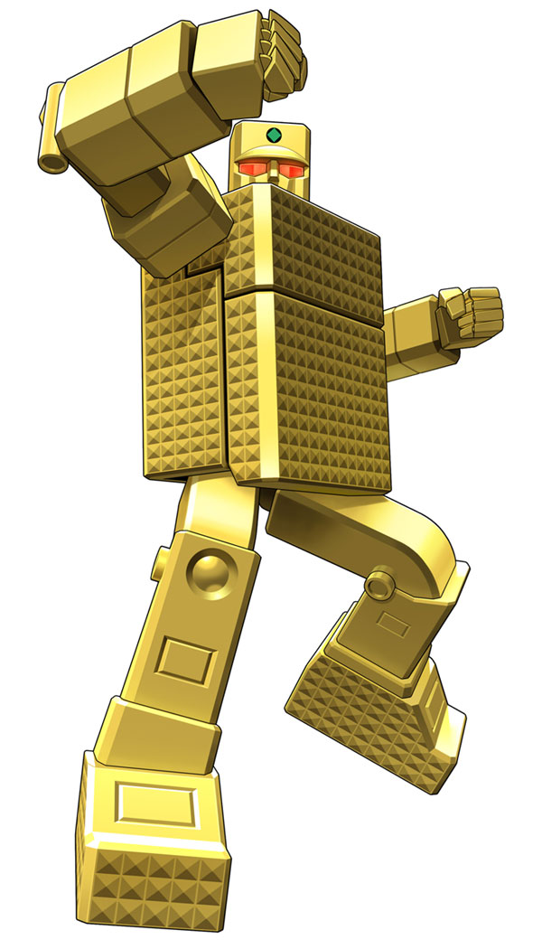 Gold Lightan Art from Tatsunoko vs. Capcom: Ultimate All-Stars