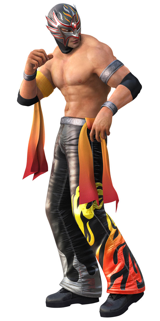 El Blaze Art from Virtua Fighter 5