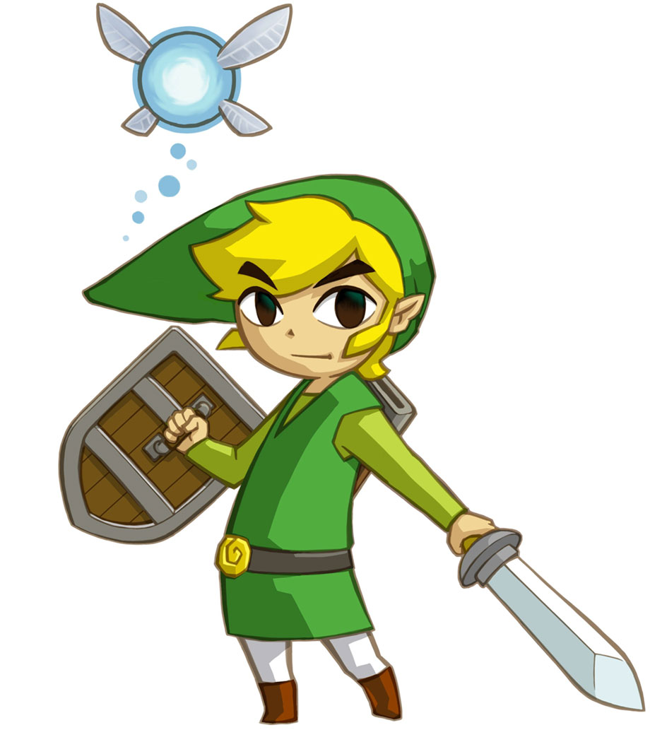 Link Art from The Legend of Zelda: Phantom Hourglass