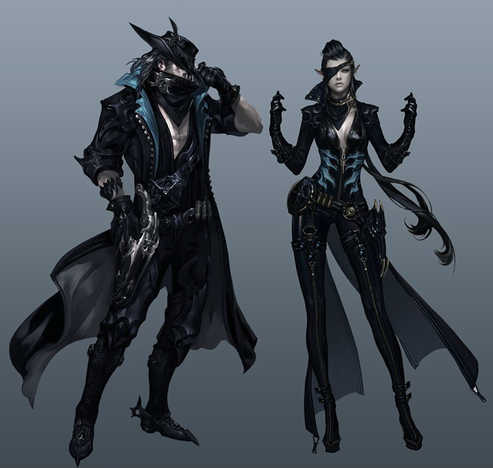 Gunner 4.0 Beritra Armor Art from Aion