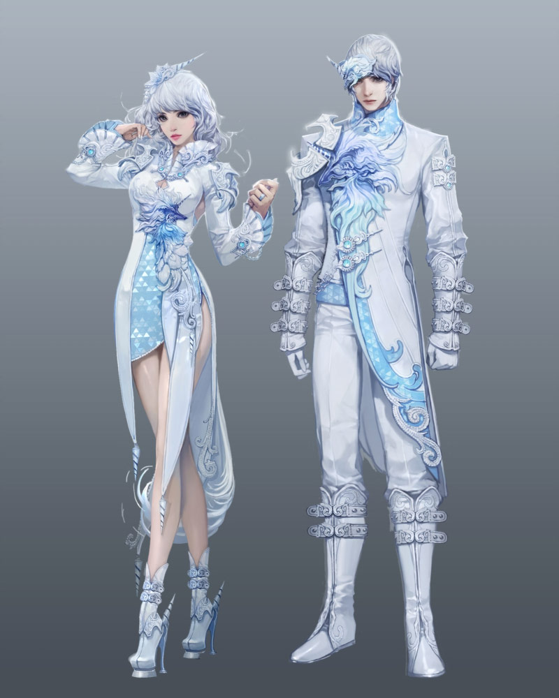 4.5 Abyss Chain Armor Art from Aion
